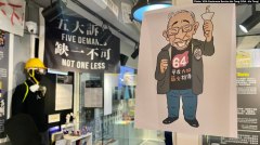 “爱国者治港”市民讽：“黑色幽默”(组图)
