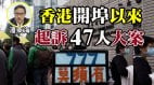 潘东凯：港府起诉47人香港开埠大案(视频)