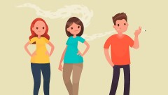 4种行为伤肺吸烟第三排第一的你正在做(组图)