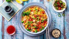 美味秘诀：蛋炒饭到底先炒饭还是先炒蛋(组图)