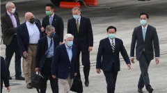 拜登派好友访台中共叫嚣台海实弹演习(图)