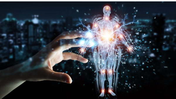 生物光子学研究发现，人体能够自发地发出电子和光子