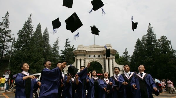 2007年清华大学生庆祝毕业