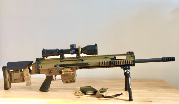 美軍狙擊支援步槍Scar20民用版