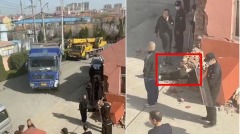 青岛黑社会头目受雇强拆被撞死网络一片叫好(组图)