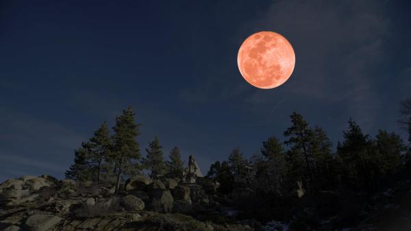 血月 超級月亮 月全蝕