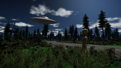 玻国居民目击30公分高外星人街头漫步(图)