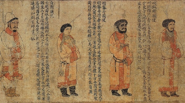 萧绎（传）《职贡图》 