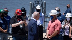 拜登宣傳就業計畫再鬧烏龍(圖)