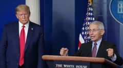 川普：福奇不是科學只是科幻小說而已(圖)