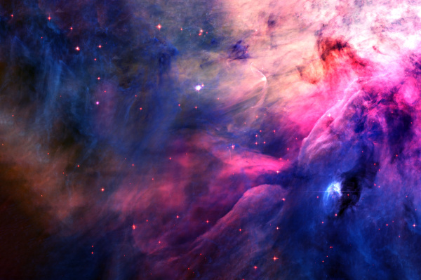 遥远的星系。 这幅图像的元素由美国宇航局提供