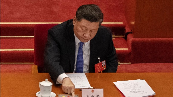 日媒称，习近平想借中共建党百年之机为自己塑造与毛泽东比肩的威权地位。(图片来源:Kevin Frayer/Getty Images)