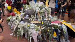 反送中2周年市民悼梁凌杰：我们没有放弃(视频)
