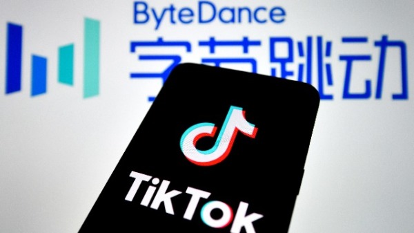 短視頻應用TikTok（圖片來源：Sheldon Cooper/SOPA Images/LightRocket via Getty Images）