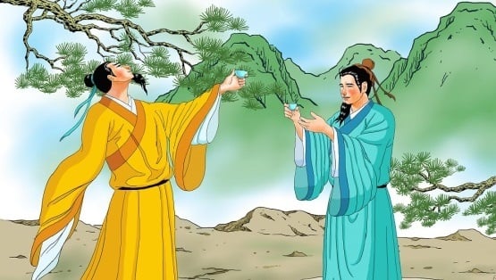 杜甫曾创作《赠李白》来对这位好友进行规劝。