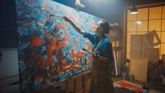 女畫家遊歷地獄畫出恐怖景象(圖)