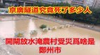 京廣路隧道變墳場瞬間被淹4000多人恐埋葬(視頻圖)