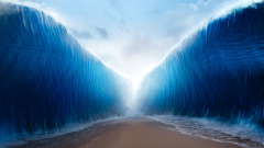 明朝奇闻：小童下海海水分开让出路面(图)