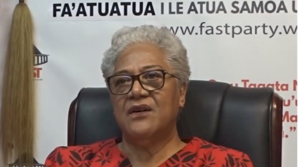 南太平洋島國薩摩亞即將上任的女性新總理瑪塔法