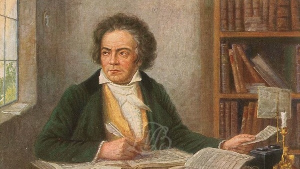 贝多芬认为，“音乐家是最接近神的人”。