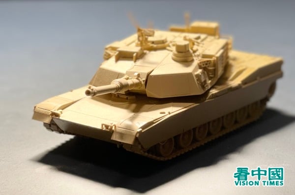 M1A2主战坦克的148模型