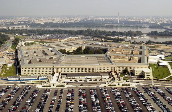 美国国防部五角大楼档案图片。（图片来源：Andy Dunaway/USAF via Getty Images）