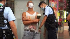 市民悼梁健辉头七：政府的因得今日的果(图)