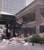 突發：浙江海上新園發生爆炸現場慘烈(圖)