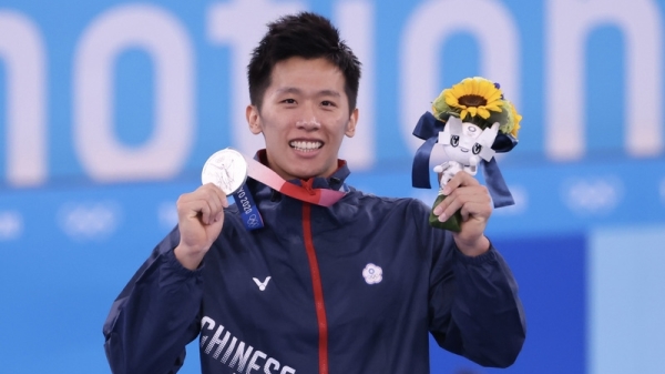 “鞍马王子”李智凯今天在东京奥运体操鞍马项目，成功拿下台湾奥运体操队史上首面银牌