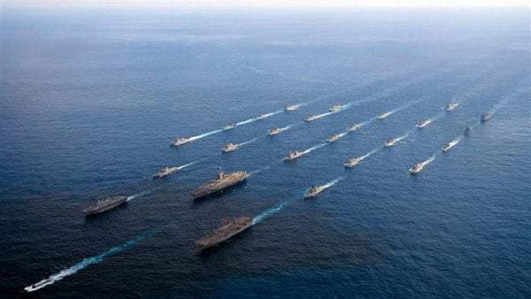美军印度太平洋司令部8月2日宣布，美国将与英国、澳洲和日本军队进行为期近一个月全球大规模军事演习。（图片来源：美国海军太平洋舰队脸书）