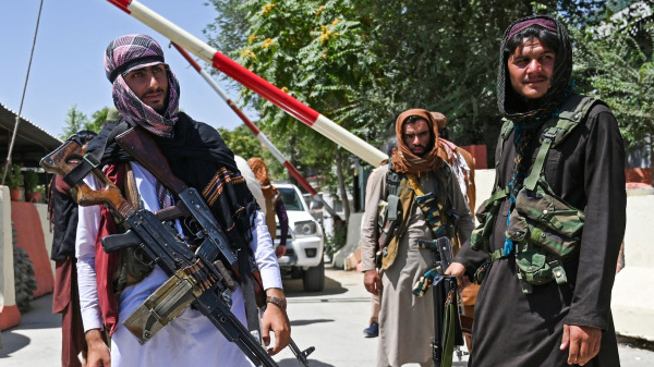 塔利班在阿富汗街頭