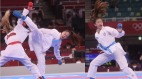 空手道小清新文姿云雙喜臨門(圖)