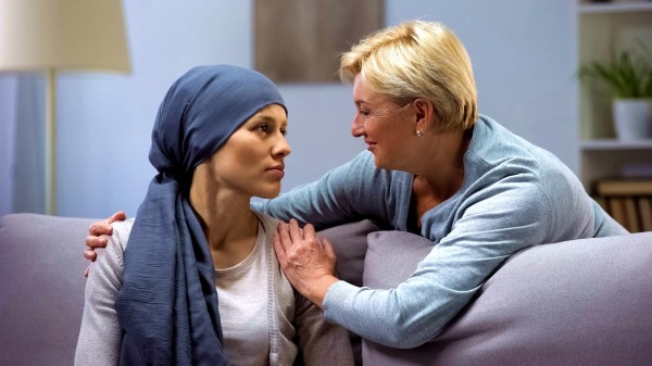 癌症病人和她的媽媽