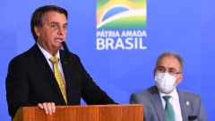 联合国不妙了巴西卫生部长当场被发现确诊(图)