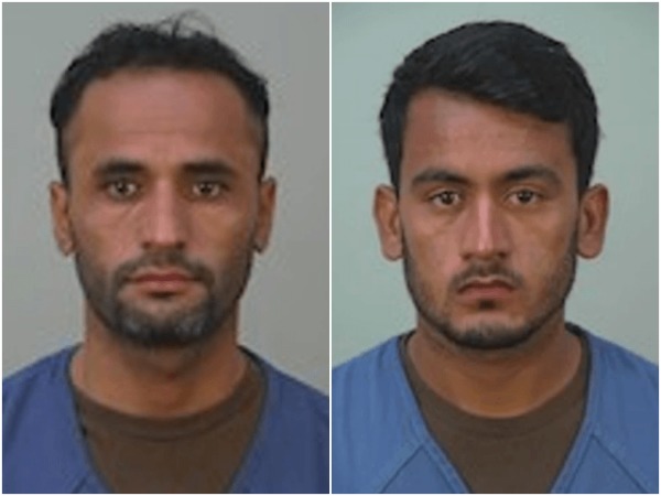 2021年9月22日，两名阿富汗难民，20岁的巴鲁拉・诺里（Bahrullah Noori，右）和32岁的穆罕默德・哈鲁姆・伊马德（Mohammad Haroon Imaad，左）被联邦大陪审团起诉，他们分别涉及性侵未成年男孩和严重的家庭暴力。 