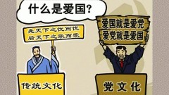 爱祖国≠爱中共党国(图)