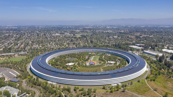 蘋果公司位於加利福尼亞州庫比蒂諾的蘋果公園