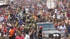 總統涉嫌專制幾內亞政變人民慶祝(圖)